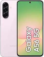 Samsung Galaxy A56 5G, Android Smartphone, 128GB Memory, 8GB RAM, Anthracite, 6X Operating System Upgrade, Large Display, Long Battery Life, 8GB + 128GB (Light Pink)