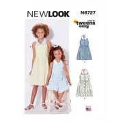 New Look Sewing Pattern N6727 Children's and Girls' Dresses