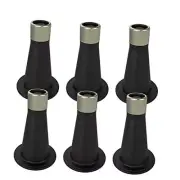 6Pcs Bed Frame Feet,Bed Frame Feet for Replace Wheels,Risers for Bed