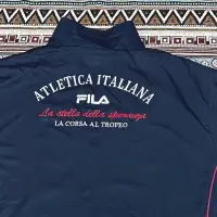 在飛比找蝦皮購物優惠-古著品 FILA 夾克 風衣 外套