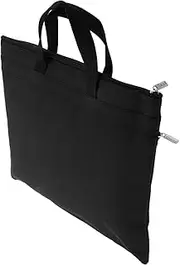 Veemoon Zipper Business Briefcase Document Organizer Bag with Dual Design for Efficient Storage for Meetings Travel and Files Management
