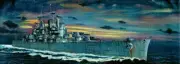 Very Fire 350920 1:350 USS Cleveland C-L55 Light Cruiser Plastic Model Kit