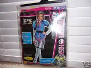 Monster High Scaris Frankie Stein Girls Costume Size M (8-10) Halloween Dress Up