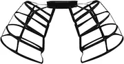Cage Hoop Skirt, Double Sided Petticoat, Hoop Skirt, Underskirt for Wedding Dresses Black
