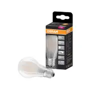Osram 7.5W 1055lm ES LED Cool White AShape Filament Dimmable Frosted Light Globe