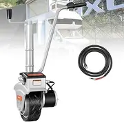 Electric Trailer Pulley, 5000lbs Traction, 350W 12V Trailer Maneuvering Wheel, Moves 22ft/min, for Moving Trailers, Caravans and Boat
