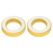 2 Pcs Toroid Core Ferrite Chokes Ring Iron Powder Inductor Ferrite Rings New