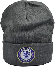 Chelsea FC Bronx Crest Knitted Turn Up Hat