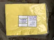 VINTAGE NOS Yellow Blanket "Dawn" New Chatham Manufacturing Comp USA Made