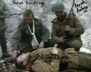 Doctor Who Autograph: TOMEK BORK, MAREK ANTON & PETER CZAJKOWSKI (Fenric) Signed