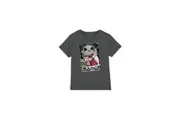 The Nightmare Before Christmas Childrens/Kids Scaring Is Caring T-Shirt (Charcoal) - UTTV3221