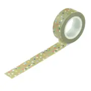 1 Roll Echo Park Paper DIVE INTO SUMMER Washi Tape - Good Vibes Dot