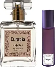 Eutopia Perfumes | Timeless Elegant Set 50ml Perfume + 10ml Perfume Oil | Inspired by GArmani Si | Perfume for Women