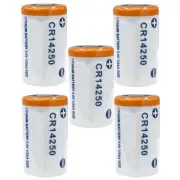 5PCS 3V 600mAh CR14250 Battery Non-rechargeable Back Up Battery