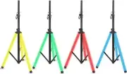 ALPHASONIK UNIVERSAL 6' ADJUSTABLE VARIABLE LED LIGHTS TRIPOD DJ SPEAKER STAND