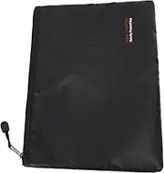 Fireproof Document Bag Heat Insulated 800℃ High Temperature Zipper Closure for A4 File Cash Tablet Office and Home Use