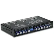 AUDIOPIPE EQ-515DXP 5-BAND 1/2 DIN GRAPHIC EQUALIZER CAR EQ w/ 9 VOLT RCA OUTPUT