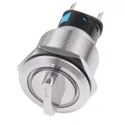 12 24V Push Button Switch 19mm Mounting Hole Stainless Steel LED Light