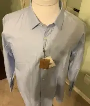 Robert Graham R cotton Long Sleeve Shirt hand made in Italy XXL