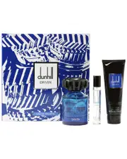 Alfred Dunhill Men's Driven Blue 3pc Set