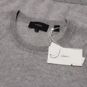 Vince NWT Pullover Raglan Crew Neck Sweater Size XL Gray Wool & Cashmere Blend