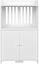 Bathroom Cabinet, Strong Large Capacity for Organizing, Three Layer Design, Furniture Freestanding for Bathroom Kitchen