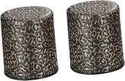 CORHAD 2pcs Leather Screen Cup Dice Cup Funny Game Tool Ktv Funny Game