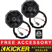 KICKER DSC6504 6.5" OEM SPEAKER REPLACEMENT KIT FOR ACURA TSX 2004-2014