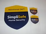 New SimpliSafe Yard Sign ONLY LATEST COLOR SCHEME!