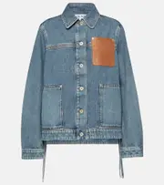 [Loewe] Loewe Anagram denim jacket UK 14 blue