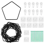 20Pcs Pothos Climb Trellis Pentagram Shape Vines Climbing Trellis Adjustable