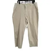Sundance Chinos Womens 16 Beige Casual Pants Travel Lightweight Cotton