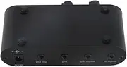 Marhynchus Compact Stereo Audio Preamplifier Music Amplifier with 3 Output Ports Dual Op Amp for Headphone Listening, Portable Size for Musicians