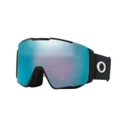 Oakley Line Miner Pro L Low Bridge Goggle in Matte Black Prizm Snow Sapphire