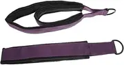 MOBUTOFU 2pcs Multi-functional Yoga Straps Fitness Bands for Stretching Resistance Training and High Elasticity Lightweight Design for and Yoga Sessions