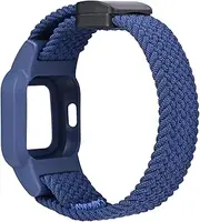 C2D JOY Braided Nylon band compatible for Garmin vivofit jr 3 tracker Replacement Bands with Case Medium