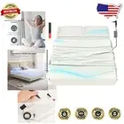Deep Sleep Grounding Sheet Set - 4pc Organic Cotton & Silver Fiber for Wellness