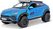 Finished Scale Model Simulation 1:24 for Lamborghini Urus SUV Die-cast Alloy Car Model Static Scale Model Exquisite Collection Presents Presents Ornaments