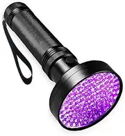 TooToo 100 LED UV Flashlight Torch Light Lamp Ultraviolet Blacklight Aluminum 395 nM