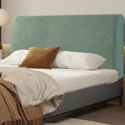 Bed Headboard Cover Bed Backrest Cover Removable Stretch Headboard Protector