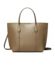Tory Burch Perry Tote Bag One size Wild Mushroom
