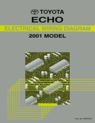 2001 Toyota Echo Wiring Diagrams Schematics Layout Factory OEM