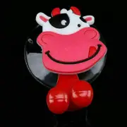 Cartoon Animal Toothbrush Holder Wall Mount Sucker Bathroom Suction Cup
