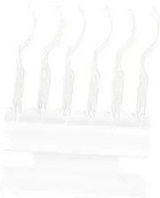 12Pcs Eyelash Display Stick Eyelash Extensions Sticks Grafting Tool, Multipurpose Eyelash Display Holder for Travel, Shop, clear
