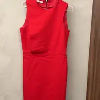 在飛比找PopChill優惠-[二手] 近全新 mango洋裝/紅色