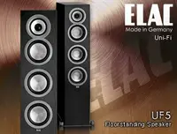 在飛比找Yahoo!奇摩拍賣優惠-【風尚音響】ELAC UF5  Uni-Fi系列 落地型揚聲