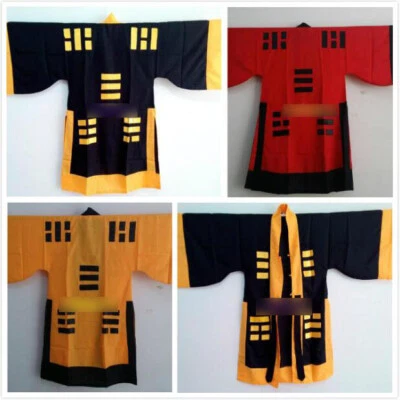 New Unisex Wudang Taoist Robes Wushu kung Fu Tai Chi Morning Exercise Uniforms