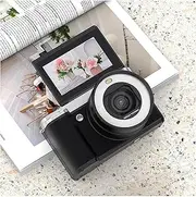 5K Digital Camera 80MP with Dual Lens & 3.0" 180° Flip Screen, 18X Zoom WiFi Compact Camera for Vlogging Travel Photography - Auto Focus Flash, Multi-Filters