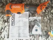 NEW RIDGID R86241 18V Cordless Oscillating Multi-Tool W/Accessories