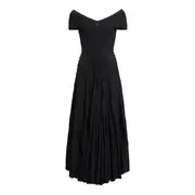 [ALAIA] V-Neck Maxi Dress